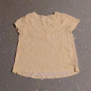 White and yellow low stripe shirt form Old Navy